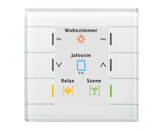 MDT Glastaster II Smart, weiss BE - GT2TW.02 - MDT - smarter - home.ch